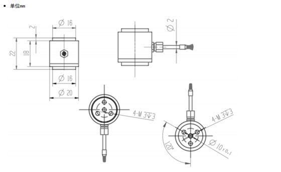 CFLC微型柱式传感器