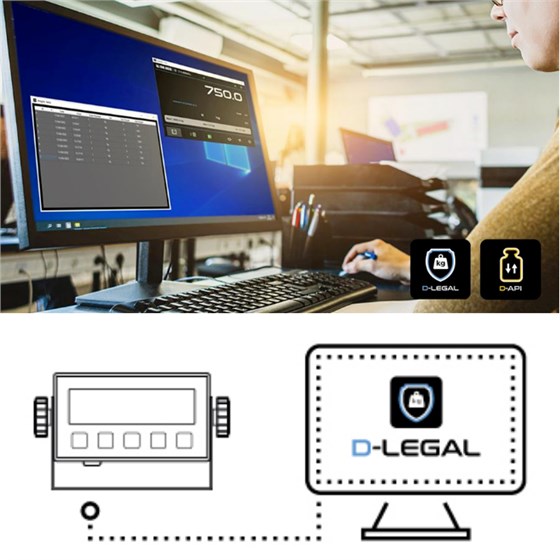 D-LEGAL称重数据采集软件