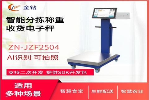 智慧电子秤 带摄像头 食堂收货分拣